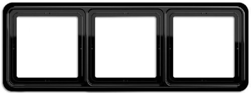 Рамка универсальная Jung CD500 3-м. черный картинка